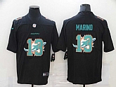 Nike Dolphins 13 Dan Marino Black Shadow Logo Limited Jersey Dzhi,baseball caps,new era cap wholesale,wholesale hats